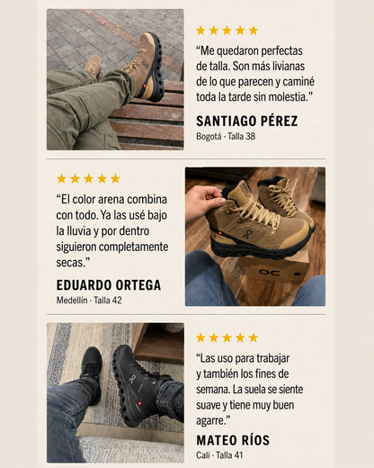 Bota Cloud Rock | Lanzamiento 90 unidades